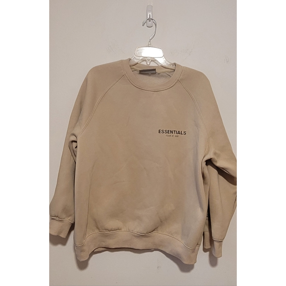 Essentials Cream Crewneck